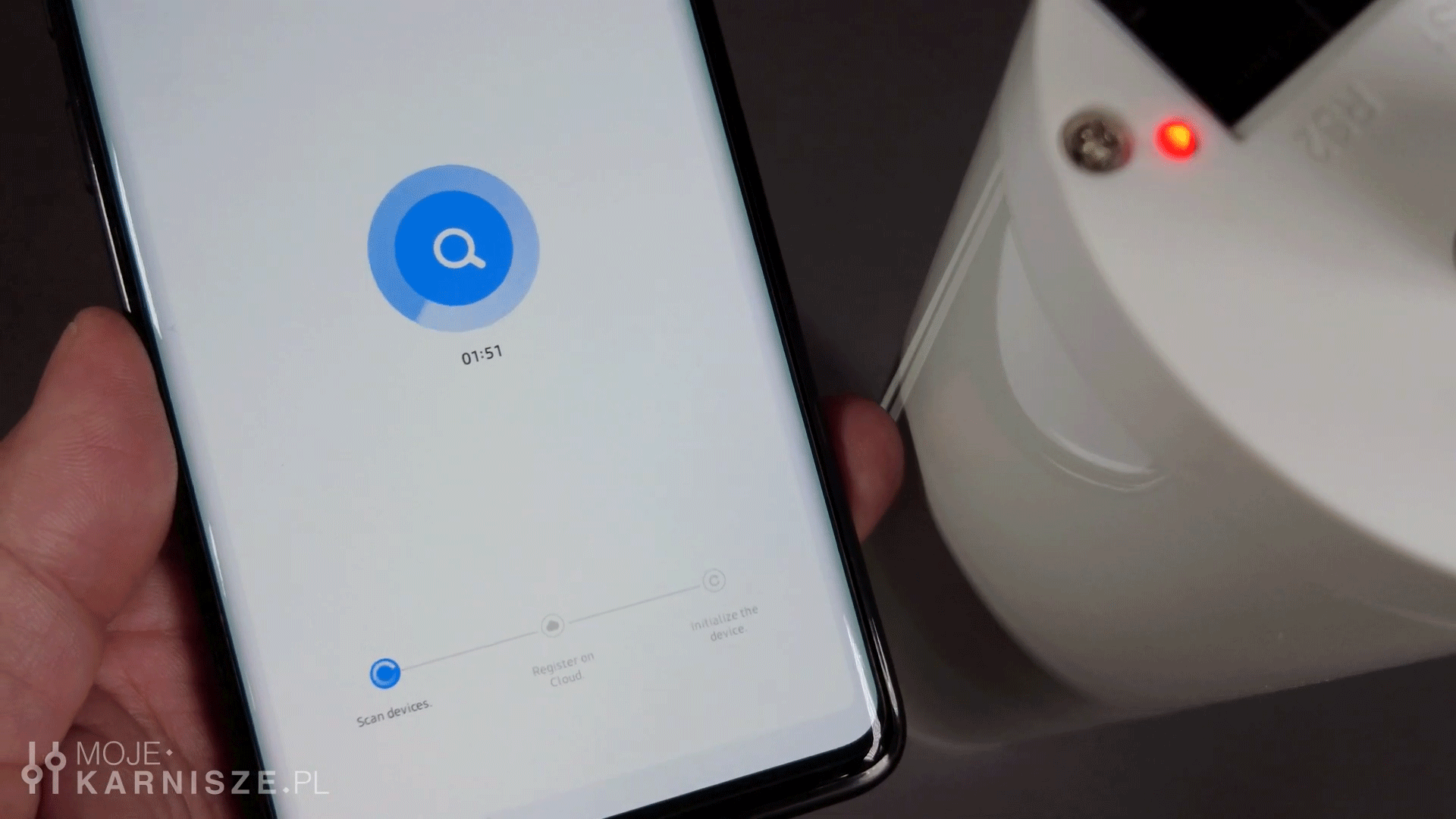 google assistant KNALL electric curtain rod
