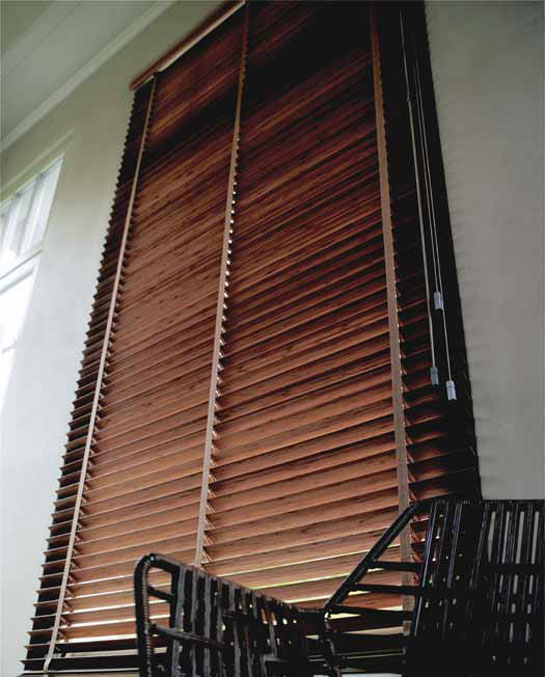 Egenskaber Wooden blinds 50mm, belt ladder