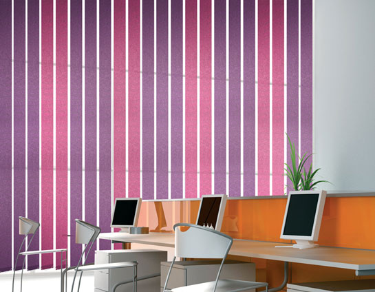 combinación perfecta Vertical blinds Clásico 127 mm