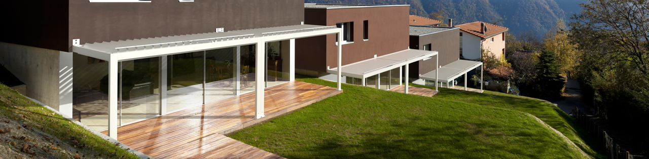 pergolas murales sur mesure