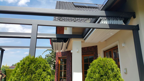 sicherheit PERGOLA SOLID FREISTEHEND