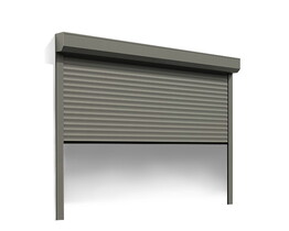 Zdalnie sterowana rolowana brama garażowa