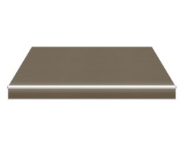 Nowoczesna markiza tarasowa pozioma