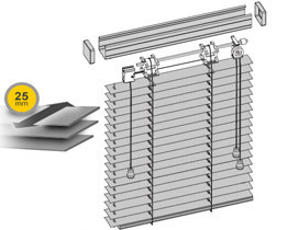 Nowoczesne żaluzje aluminiowe