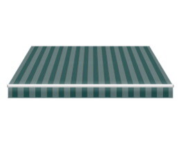 Markizy Tarasowe Elektryczne Paski zielone