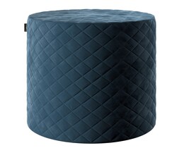 Puf Barrel pikowany