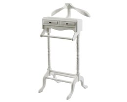 Wieszak Chester stojący 125cm white