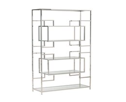 Regał Hypnose silver 115x40x202cm