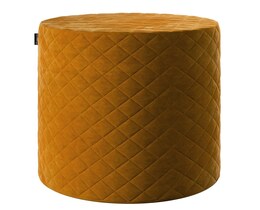 Puf Barrel pikowany