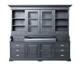 Kredens Brighton 204x56x217cm black