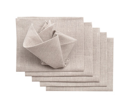 Komplet serwetek 6 szt. 42x42cm Linen 392-10