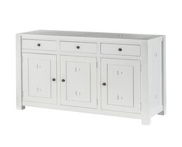 Komoda Noa white, 3drzwi + 3szuflady 150x50x100cm