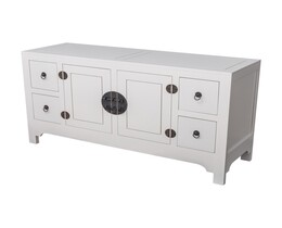 Komoda Modern 137x45x76cm white