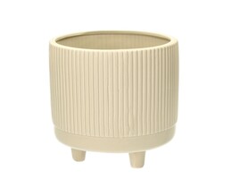 Osłonka na doniczkę Tres 22cm beige