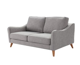 Sofa Venuste grey linen 2-os.