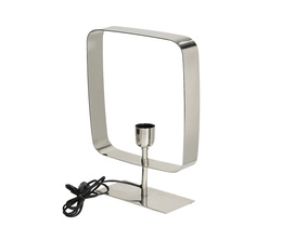 Lampa stołowa Theo Silver 46 cm
