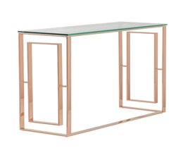 Konsola Eternic rose gold 120x40x80cm