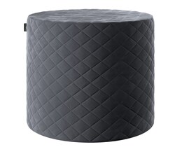 Puf Barrel pikowany