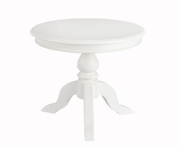 Stolik Lara śr. 50cm biały