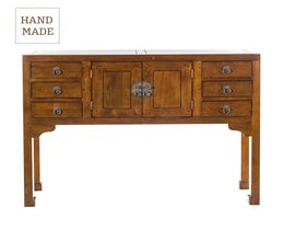 Konsola Ibuku brown 120x38x95cm