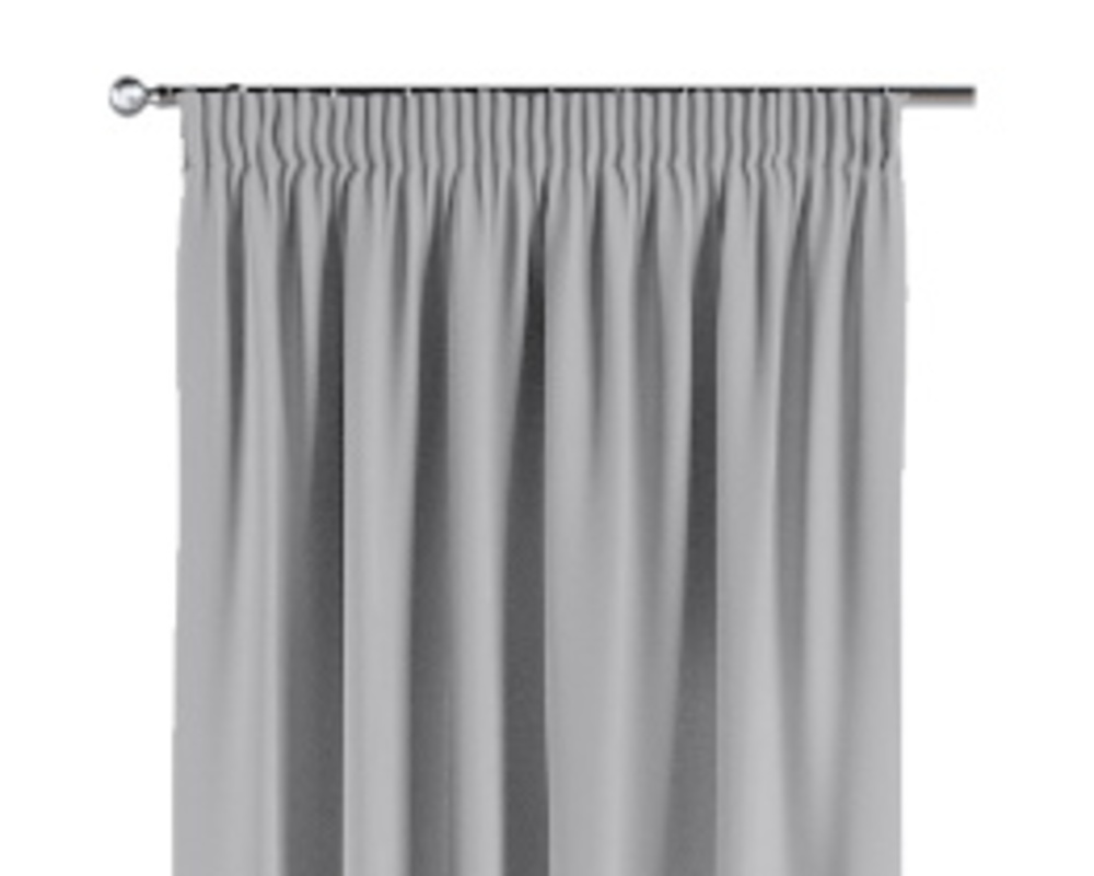 Zasłony szare na żabki