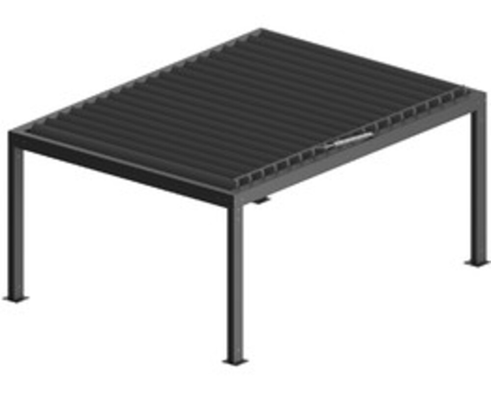Pergola aluminiowa z dachem