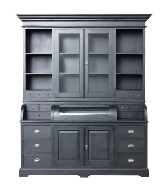 Kredens Brighton 204x56x217cm black