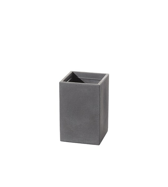 Osłona donicy Cubus Grey 29 x 29 x 40 cm
