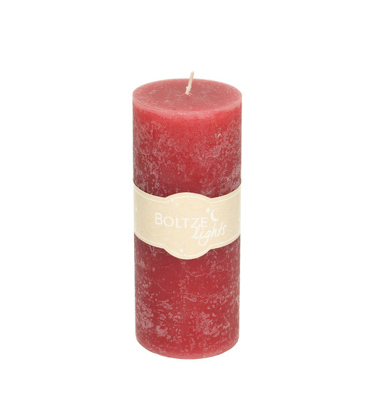 Świeca Lea 15cm raspberry