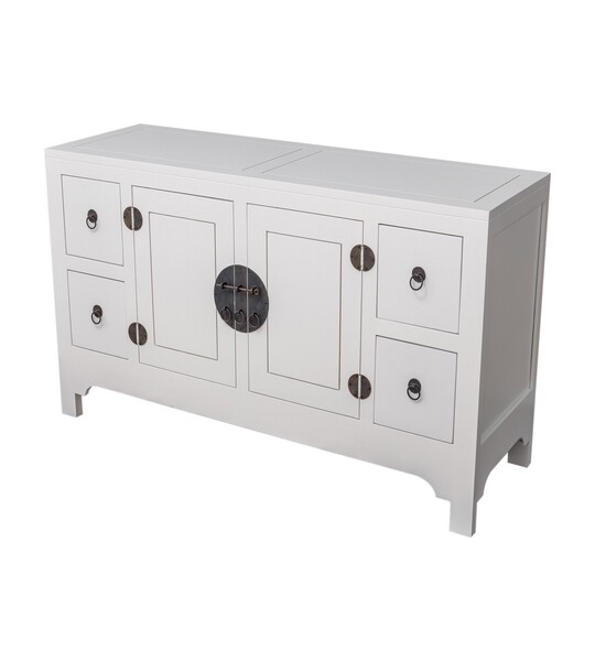 Komoda Modern 137x45x76cm white
