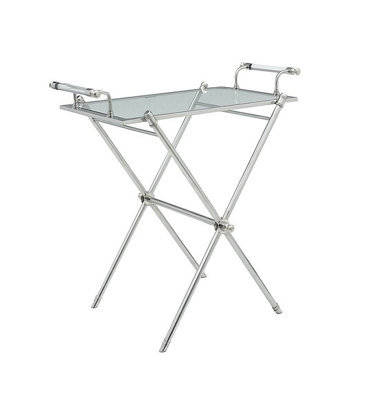 Stolik pomocniczy Morris Silver 90x62x83 cm