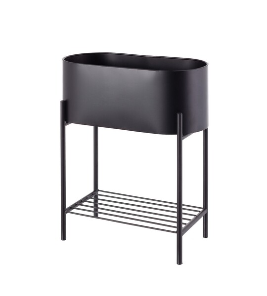 Kwietnik Valery Duo 40x19x45cm black