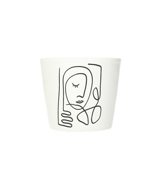 Osłona na doniczkę Face I 8cm