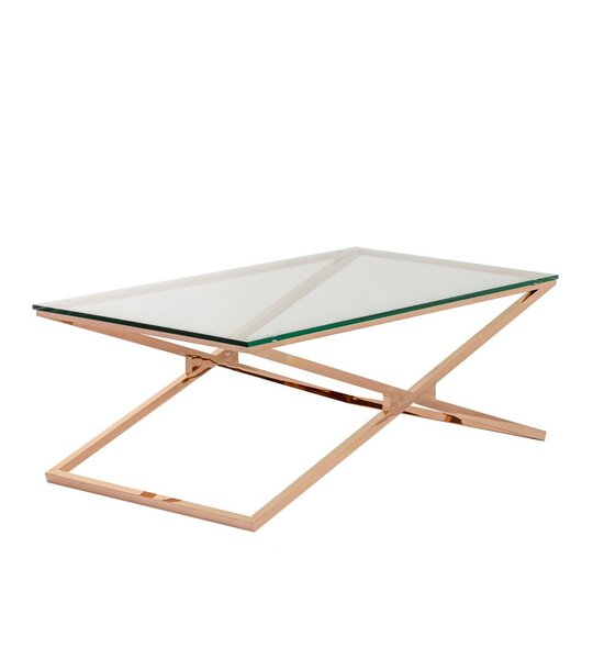 Ława Flavio rose gold 130x70x41cm