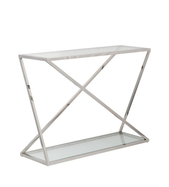 Konsola Vertigo silver 120x40x80cm