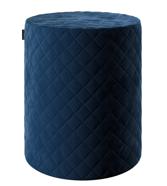 Puf Barrel pikowany