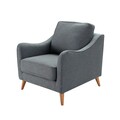 Fotel Venuste denim blue/brown