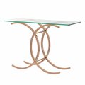 Konsola Chica rose gold 128x40x79cm