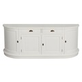 Komoda Brighton 4 drzwi + 2 szuflady white