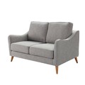 Sofa Venuste grey linen 2-os.