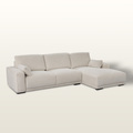 Sofa Silkeborg crème white prawa