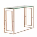 Konsola Eternic rose gold 120x40x80cm