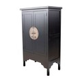 Szafa kredens Modern 104x56x170cm black
