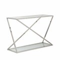 Konsola Vertigo silver 120x40x80cm